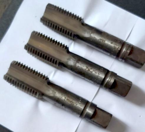 Метчик М52х5,0, м/р, Р18, к-т из 3 шт; исп. 2; основной шаг, ГОСТ 3266-81, 2620-2319. — фото 2